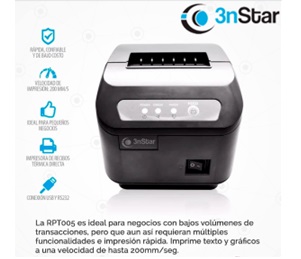Impresora 3nstar rpt005 Impresora 3nstar rpt005